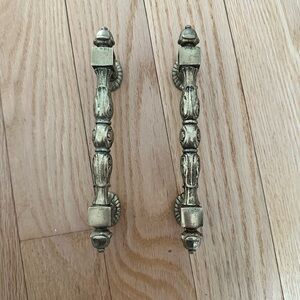 Brass Handles for Closet Door or Cabinet